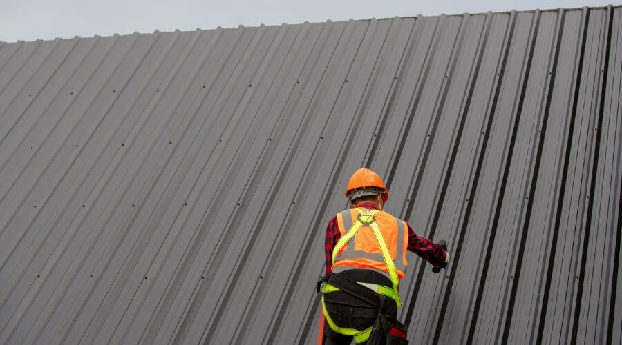 Professional metal roof installation services in Arlington, TX